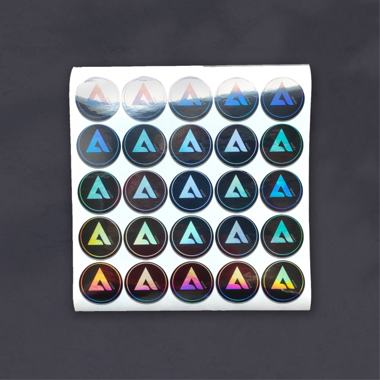 HOLOGRAPHIC STICKER // <br /> NUMBERING // ARCH